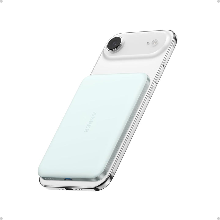 Anker Nano Power Bank, batería de carga inalámbrica magnética ultra...