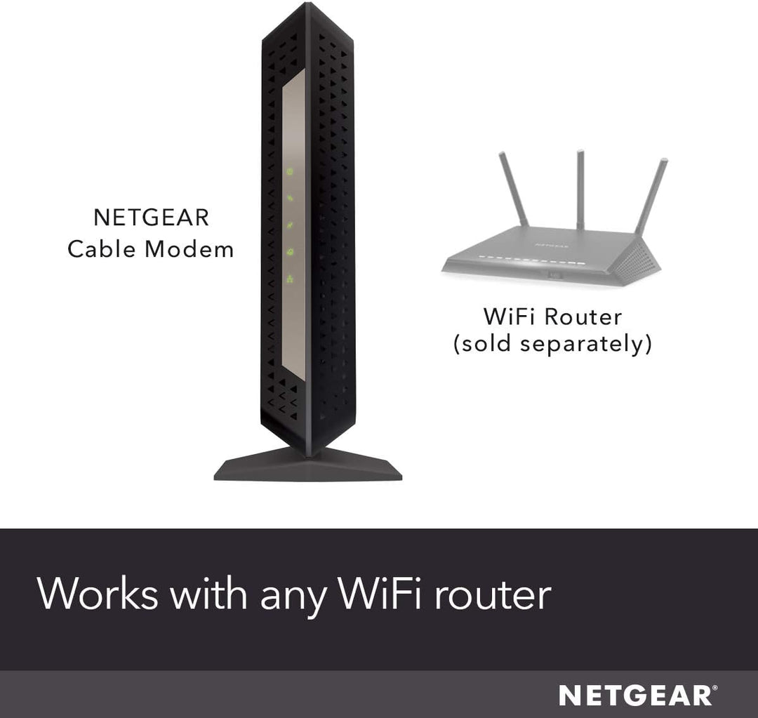 NETGEAR - Módem de cable compatible con todos los