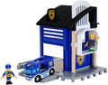 Brio World - 33813 Estación de policía - Juego de juguetes interactivos para niños | Mejora la creatividad y la imaginación | Cuenta con efectos de luz y sonido | Compatible con BRIO Railway |