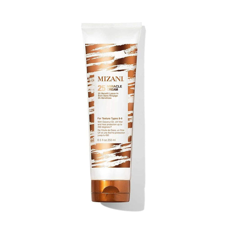 Mizani 25 Miracle Leave-In Cream - Crema hidratante para rizos con...