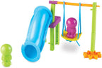 Patio de juegos para armar y diseñar, aprendizaje CTIM, 104 piezas, de Learning Resources