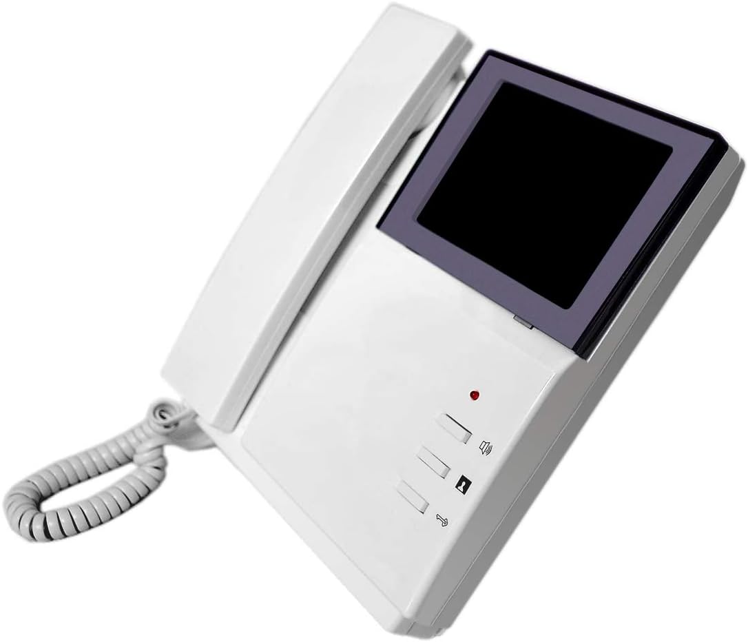 Sistema video del intercomunicador del timbre, teléfono video de la