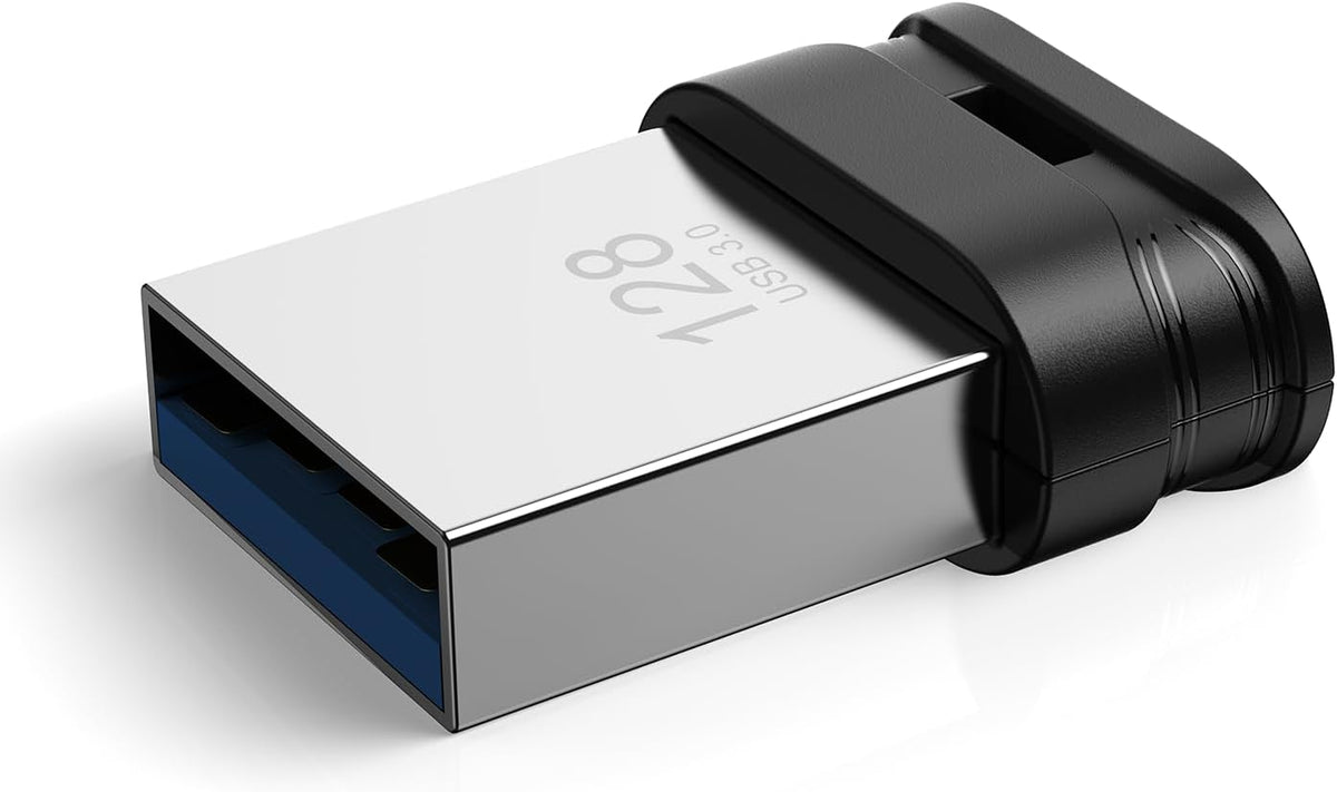 Unidad Flash USB 3.0 de 128GB, Mini Memoria USB Impermeable con Ori...