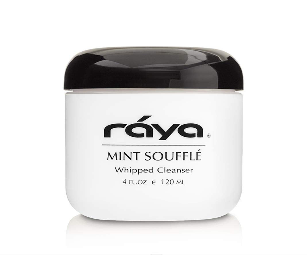Raya Mint Soufflé Limpiador Facial 4 oz (102) | Lavado facial equil...