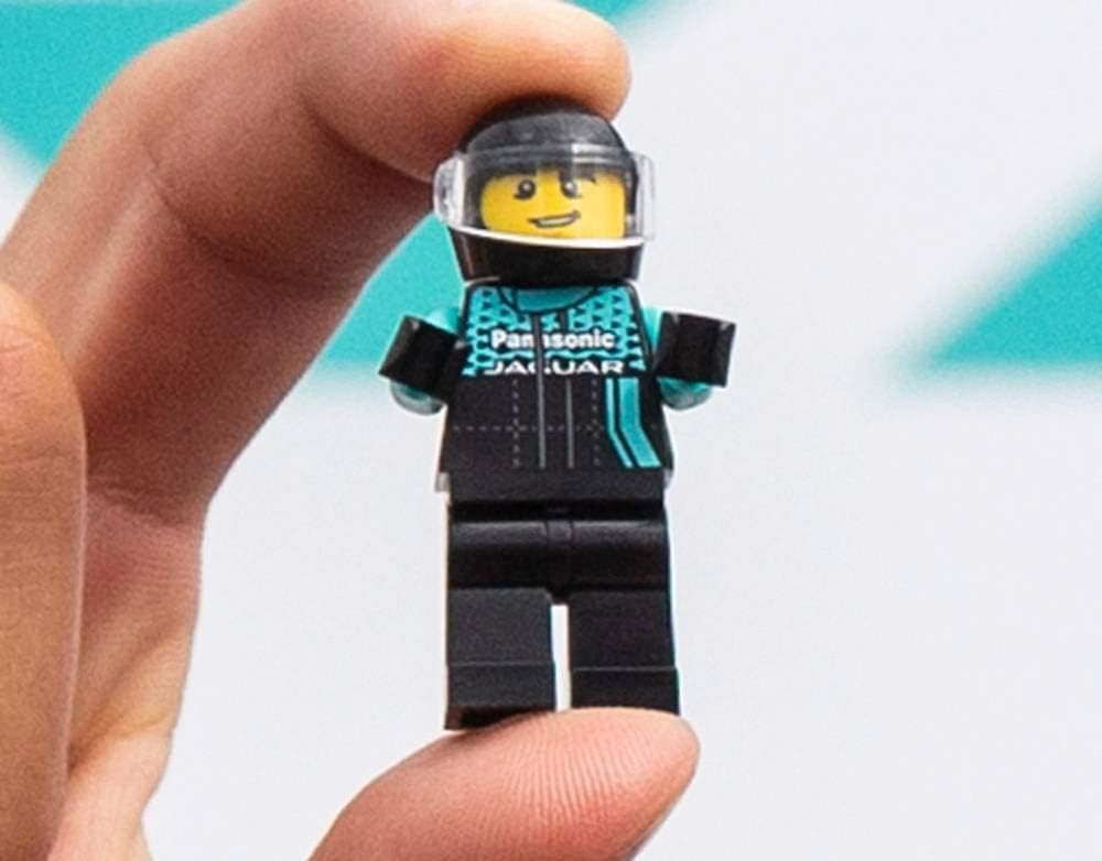 LEGO Speed Champions Formula E Panasonic Jaguar Racing Gen2 car y Jaguar I-PACE eTROPHY 76898 Set de construcción (565 piezas)
