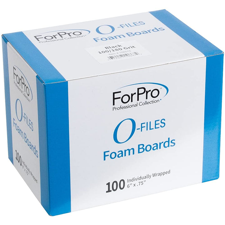 ForPro Professional Collection O-Files - Pizarra de espuma, lima de...