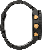 NIXON 51-30 Chrono A1389 - Reloj analógico de moda para hombre resistente al agua de 300 m (carátula de reloj de 51 mm, correa de acero inoxidable de 25 mm)