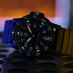 Luminox Leatherback Sea Turtle Giant XS.0321.L Reloj militar para hombre 1.732 in