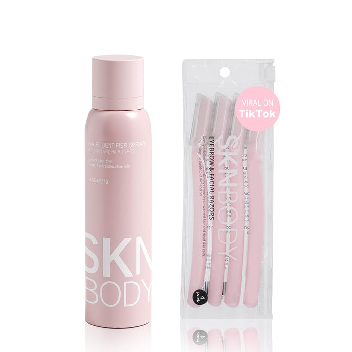 SKNBODY Spray identificador de cabello para afeitado facial y herra...