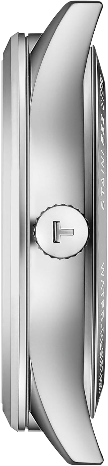 Reloj Tissot Classic Dream automático suizo, 1.575 in, esfera negra, reloj para hombre