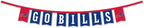 WinCraft Banderines de cuerda de Buffalo Bills