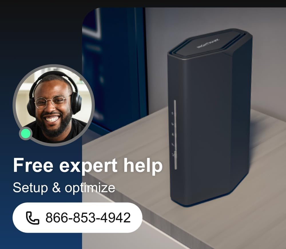 NETGEAR Router WiFi 7 de doble banda Nighthawk (RS100): solo enruta...