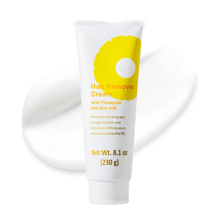 SUZUKI HERB LABORATORY Crema depilatoria, 8.1 oz | Con piña y leche...