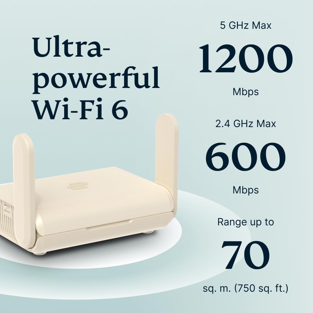 Aircove Go | Enrutador VPN Wi-Fi 6 portátil | Protege dispositivos...
