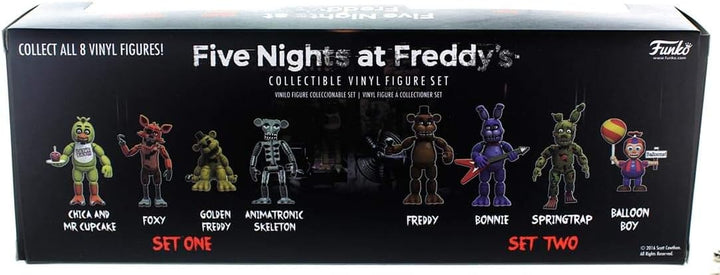 Funko Five Nights at Freddy's Paquete de 4 Figuras (1 Set), 2"