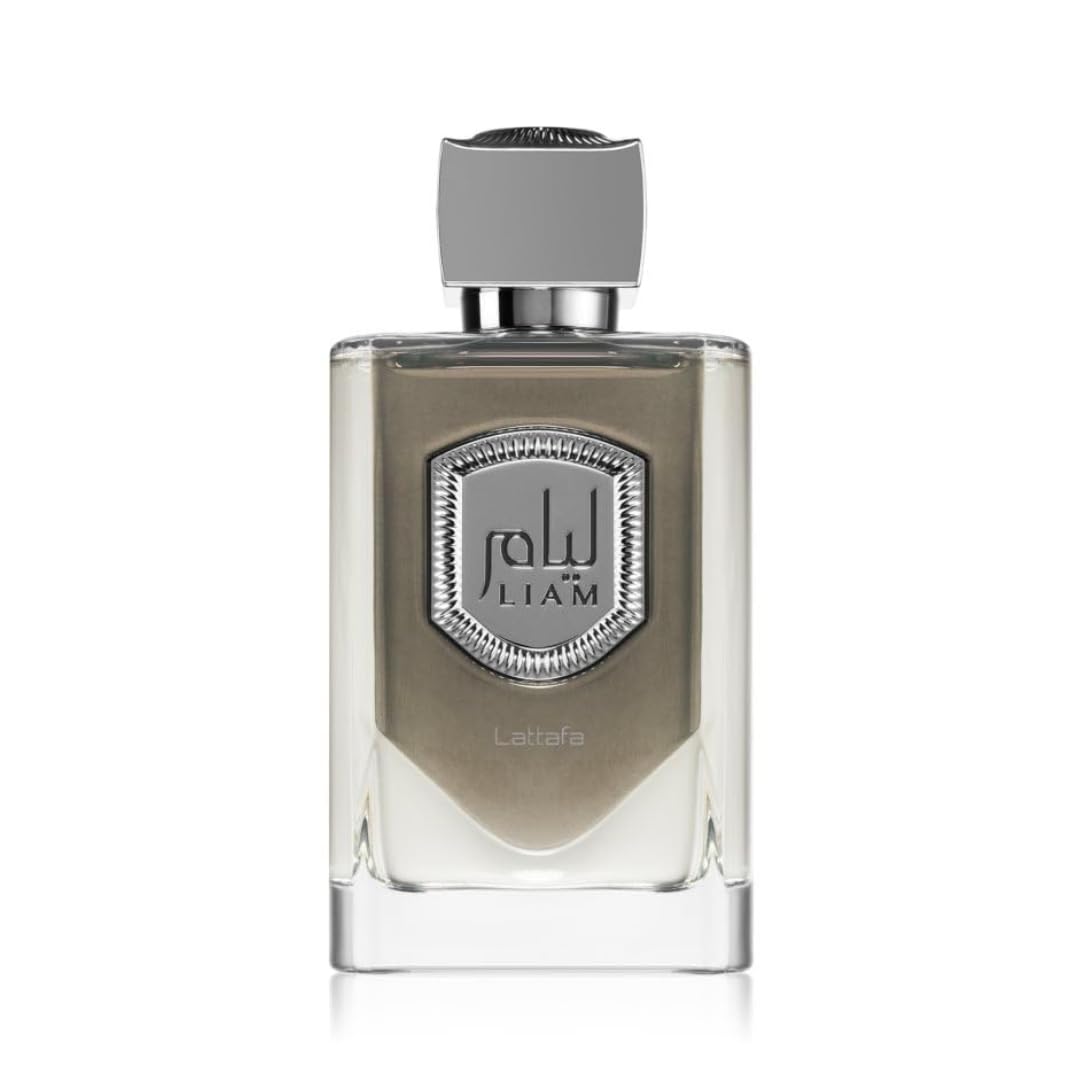Lattafa Liam Grey para Unisex Eau de Parfum en Spray, 3.4 onzas \/...