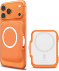 Spigen para Portafolio MagSafe, Portafolio de Tarjetas Magnético de Carcasa Dura Compatible con iPhone 17/16/15/14/13/12 Serie Pixel 10 MagSafe-Estuche Pixelsnap Sostiene 5-6/7-8 Tarjetas