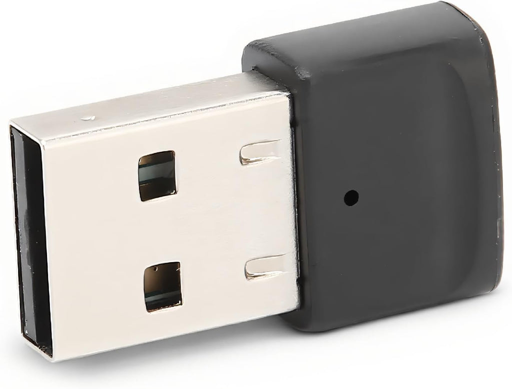 Adaptador USB Bluetooth 5.0, transmisor de música, para computadora/TV/proyector/auriculares/altavoces, Plug and Play, tamaño mini compacto, antiinterferencias