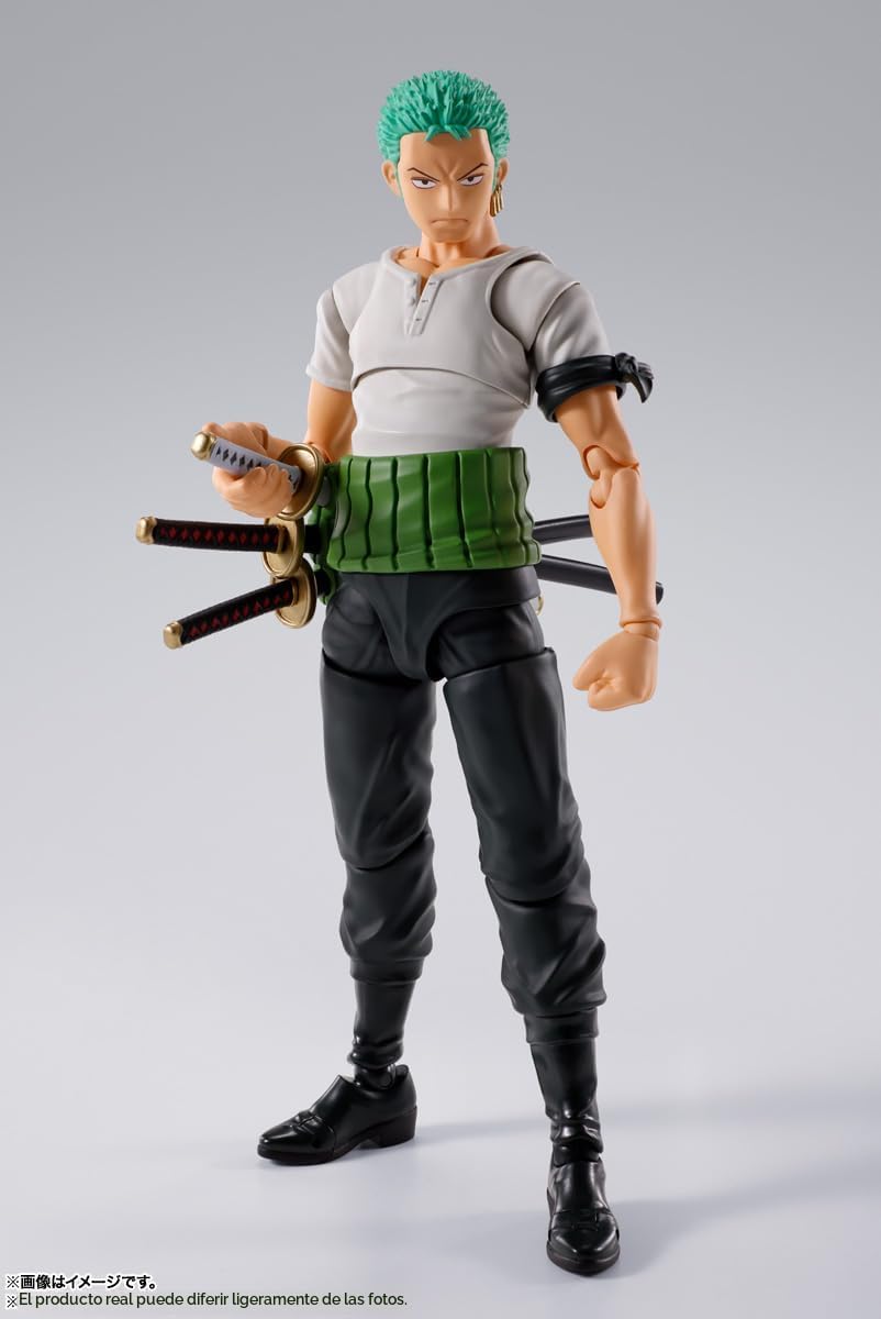 TAMASHII NATIONS - Una pieza - Roronoa Zoro -Romance Dawn- Figura de acción