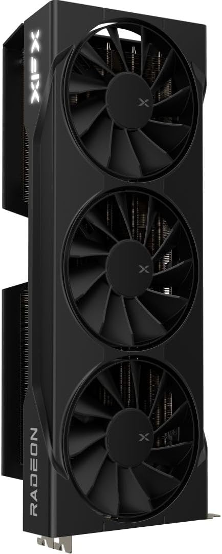 XFX Swift AMD Radeon RX 9070 XT Edición de juegos con ventilador tr...