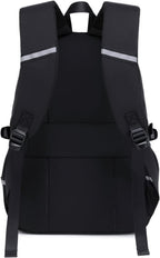 Mochila grande para estudiantes con laptop de abshoo para mujeres universitarias, Beige