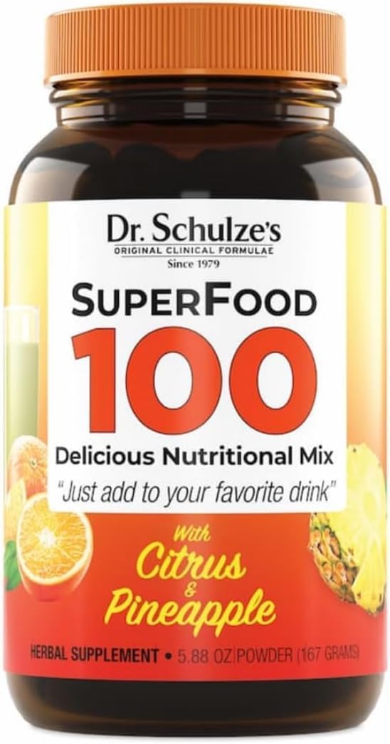 Dr. Schulze's Superfood 100 - Suplemento diario de superaliment...