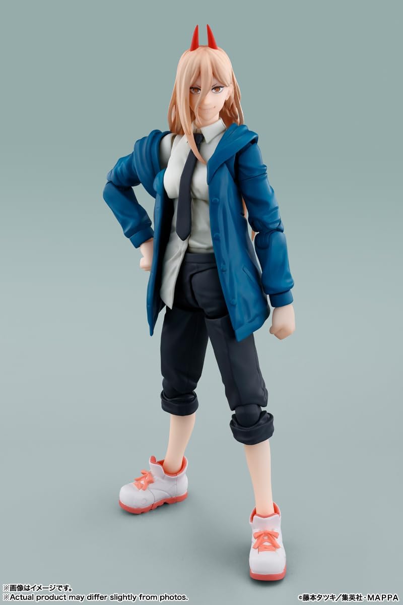 TAMASHII NATIONS - Chainsaw Man - Power, Figura de acción Bandai Sp...