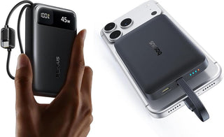 Baseus Cargador portátil compacto de 20000 mAh de 45 W, paquete de...