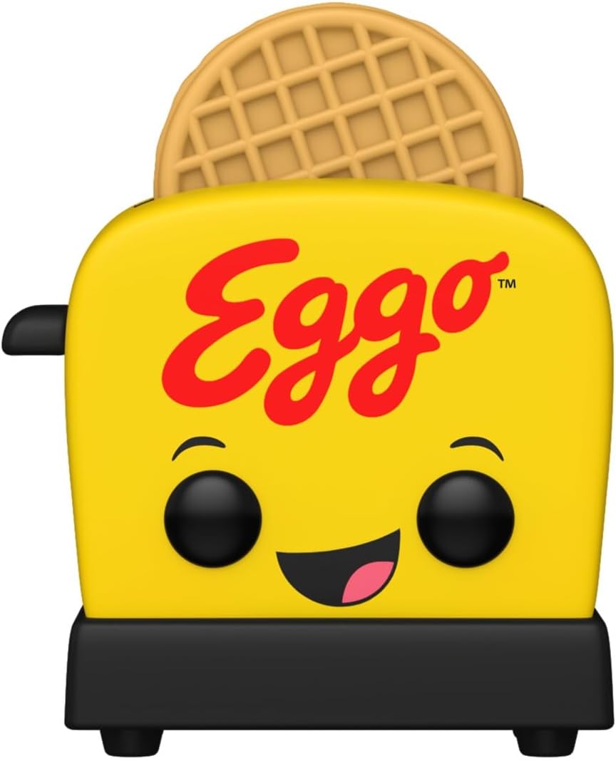 Funko Pop! AD Icon: Kellogg's - Eggo con tostadora - Figura de...