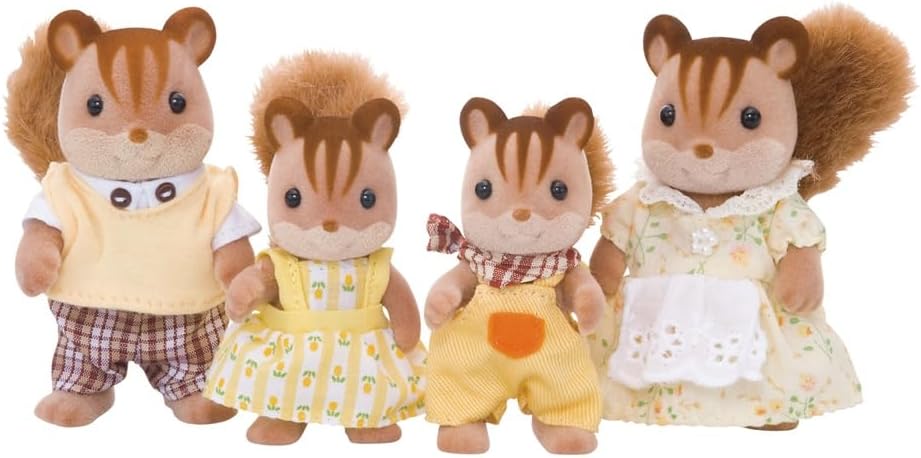 Sylvanian Families - Familia Ardilla Nogal