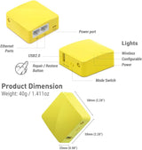 GLiNet GL-MT300N-V2 Mini Router WiFi VPN de bolsillo