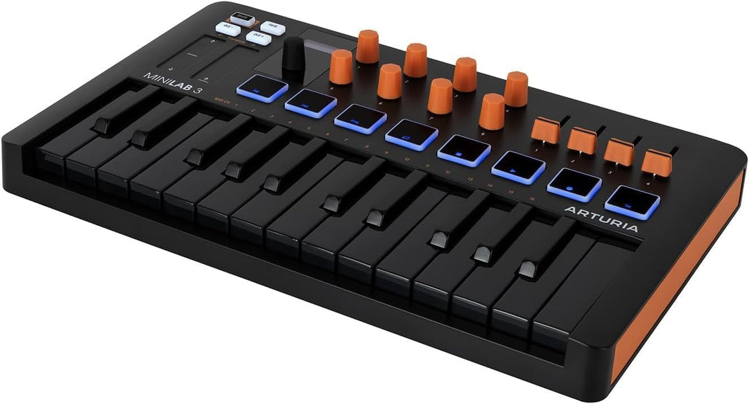 Arturia MiniLab 3 - Controlador MIDI universal para producción de m...