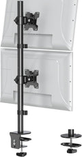 Soporte vertical para monitor dual para pantalla de computadora