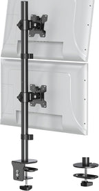 Soporte vertical para monitor dual para pantalla de computadora