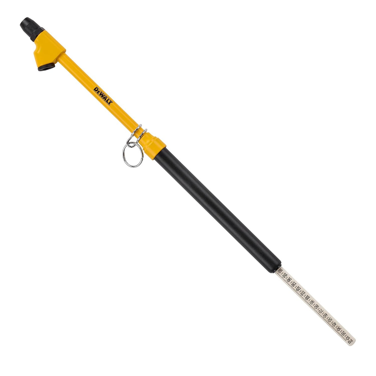 DEWALT Medidor de neumáticos de camión de doble cabezal, 10-160 PSI