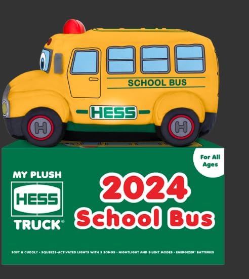Mi camión Hess de peluche autobús escolar