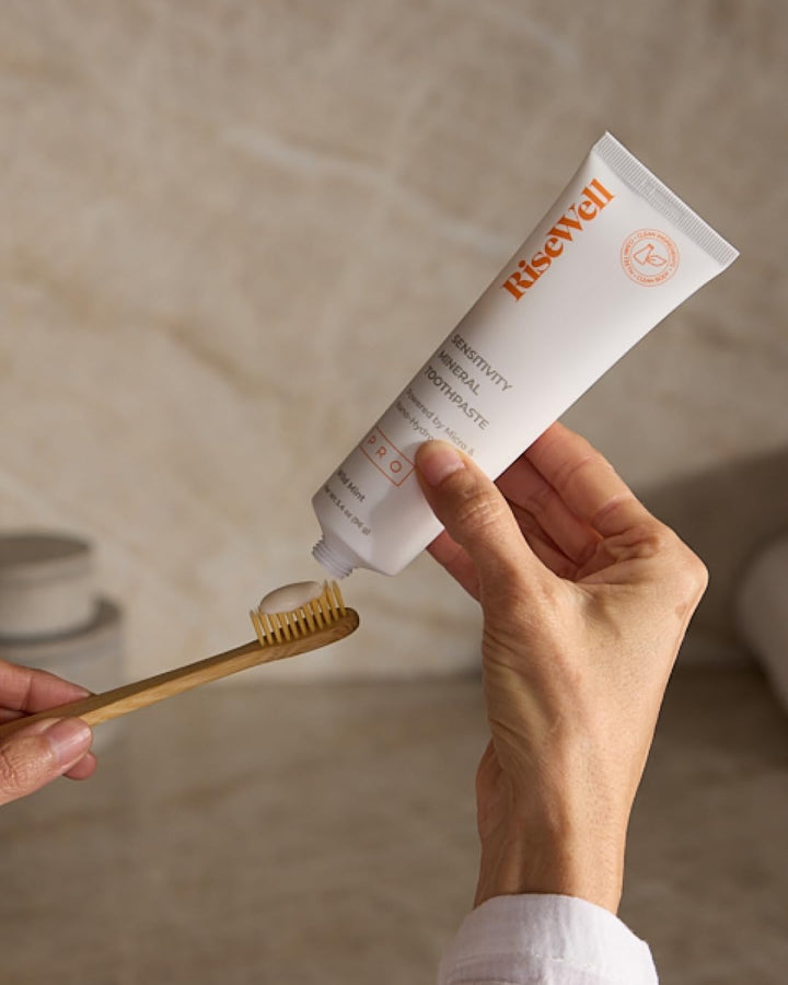 RiseWell PRO - Pasta de dientes mineral - Pasta de dientes micro y...