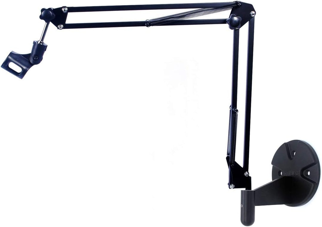 Soporte de pared para micrófono, clip de soporte de micrófono de su...