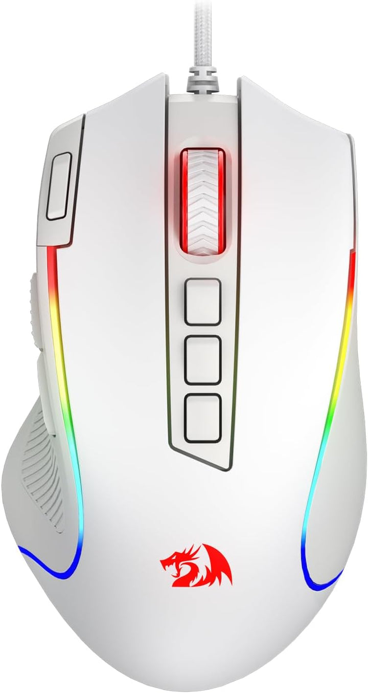 Redragon M612 Predator RGB - Mouse para juegos con cable óptico de...