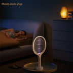 GeckoMan Zapper de Moscas Eléctrico, Raqueta Zapper de Insectos Eléctrica