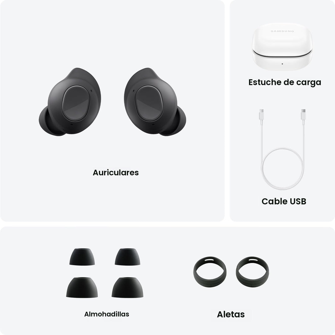 Samsung Galaxy Buds FE Auriculares inalámbricos Bluetooth, ajuste c...