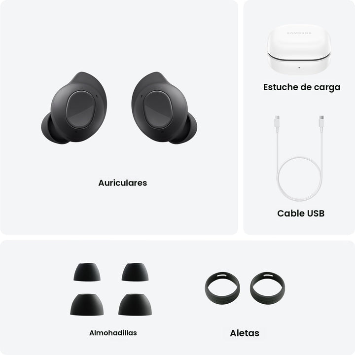 Samsung Galaxy Buds FE Auriculares inalámbricos Bluetooth, ajuste c...