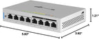 Ubiquiti UniFi interruptor 8, 60 W (US-8-60W)