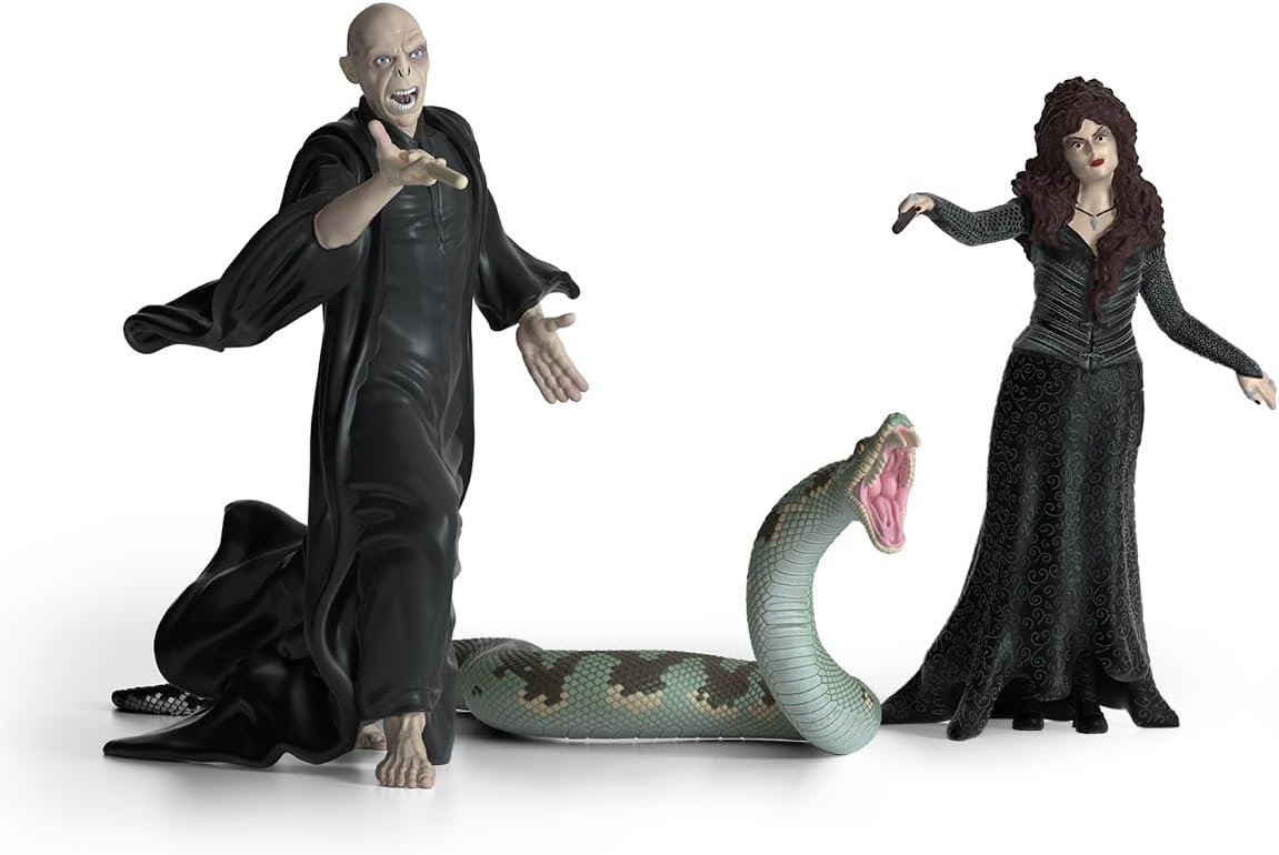 Schleich Harry Potter - 42684 Lord Voldemort, Nagini y Bellatrix