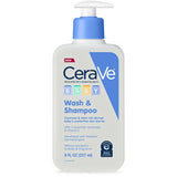 CeraVe Jabón y Champú para Bebés, Sin Fragancia, Parabenos y Sulfat...