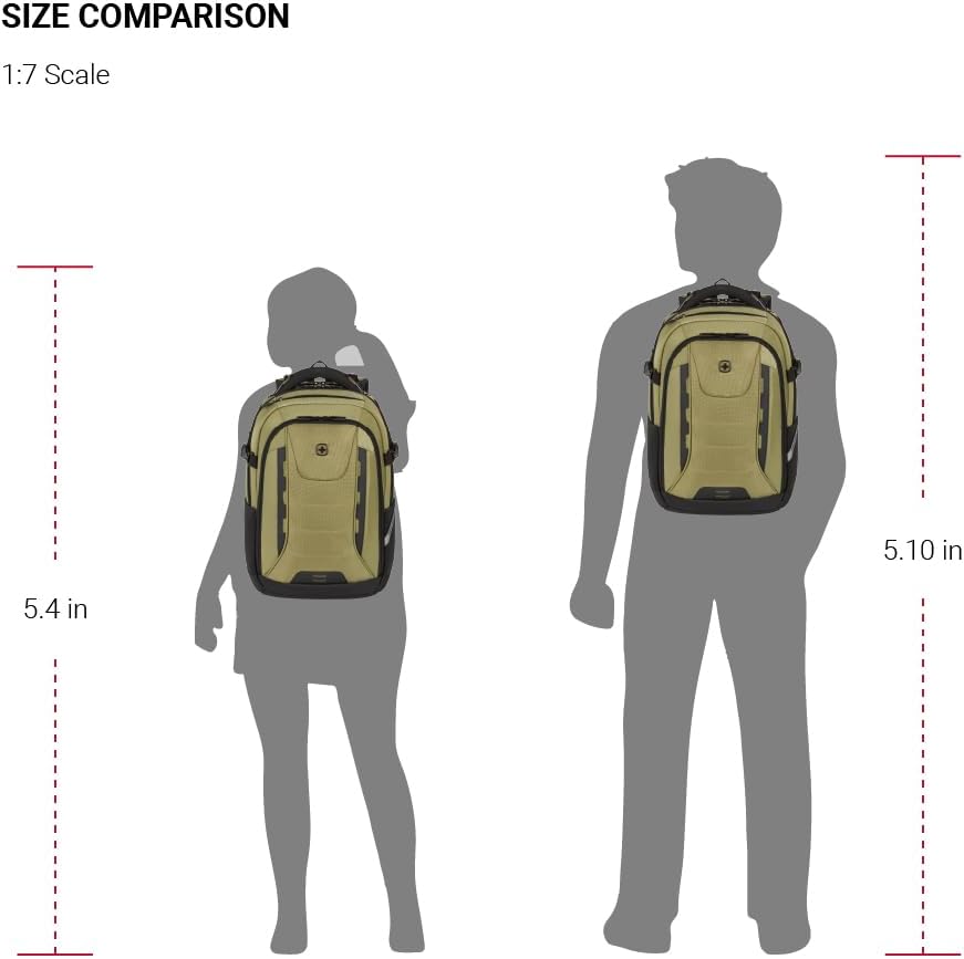 SwissGear 5358 USB ScanSmart - Mochila para portátil de 16", Ol...