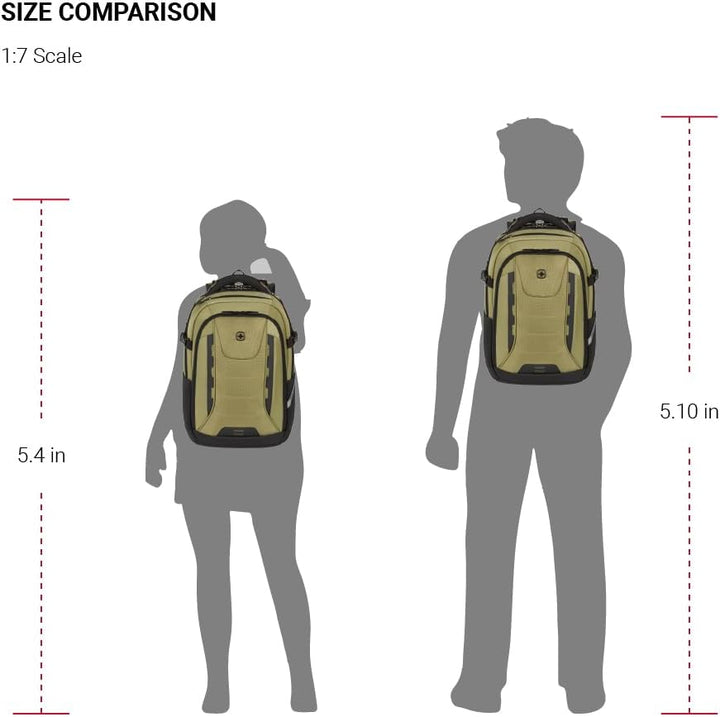 SwissGear 5358 USB ScanSmart - Mochila para portátil de 16", Ol...