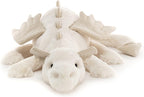 Jellycat Peluche de dragón de nieve, grande de 19.5 pulgadas, juguete de peluche mítico, regalo clásico para niños