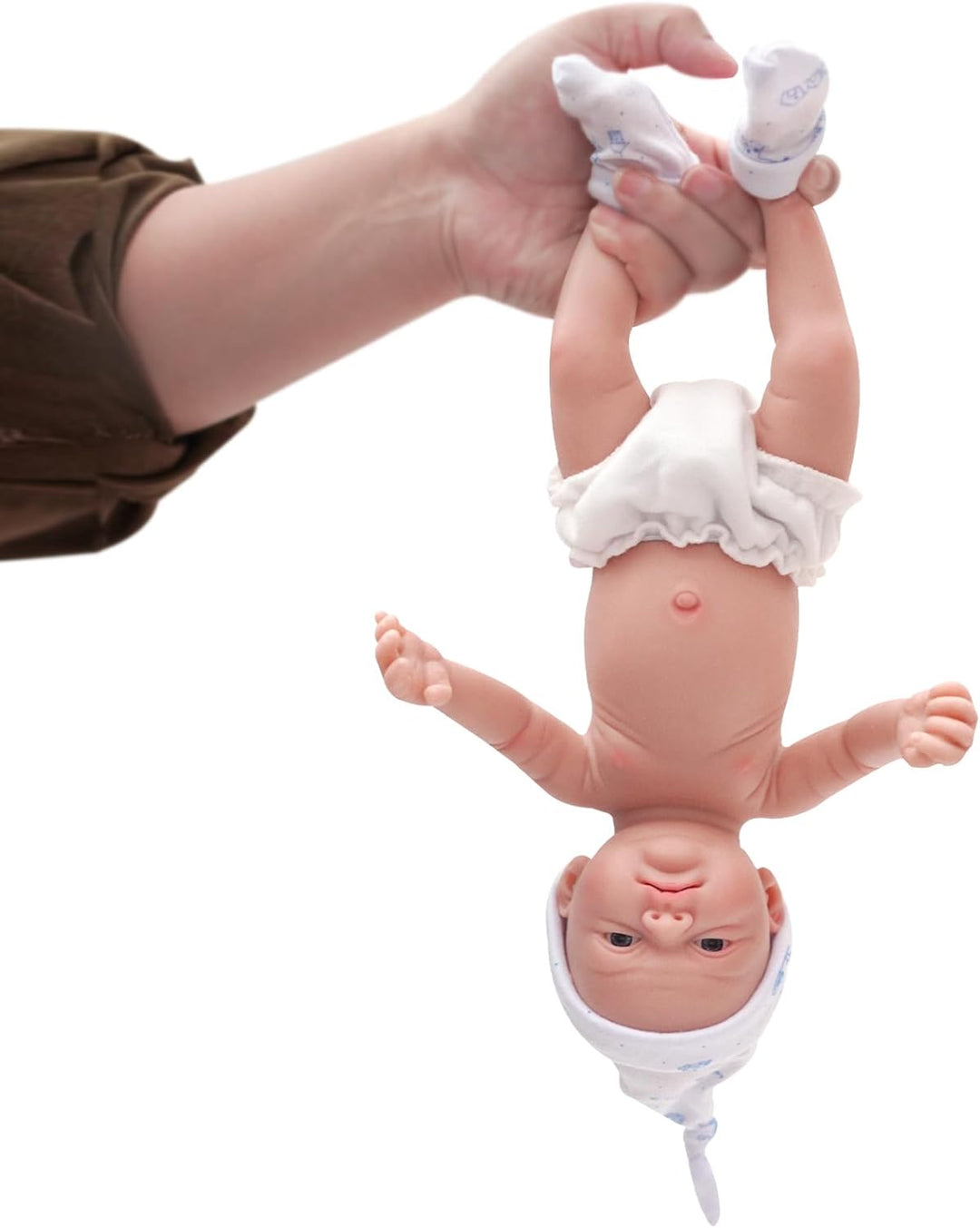 MYREBABY Muñeca bebé Reborn de 30 cm, micro prematuro, cuerpo compl...