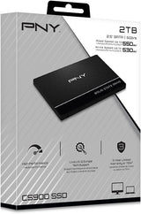 PNY CS900 2TB 3D NAND 2.5" SATA III Unidad interna de estado só...